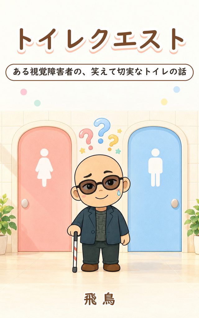 トイレクエスト　ある視覚障害者の、笑えて切実なトイレの話の表紙